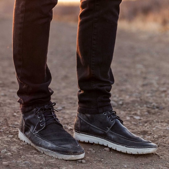 Roan by Bed | Stu “Tobias” Black Oiled Suede Chukka Boot Size 11 - Picture 3 of 16